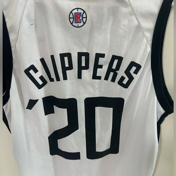 Los Angeles NBA Clippers white Jersey Promo #20 Bumble Men Size XL - Picture 5 of 6